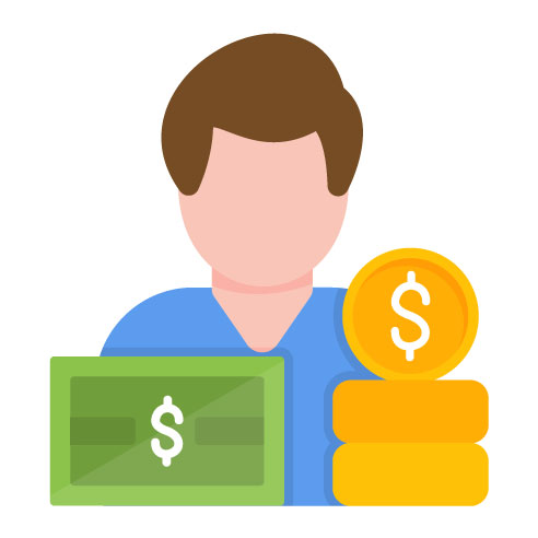 Accountant Flat Icon