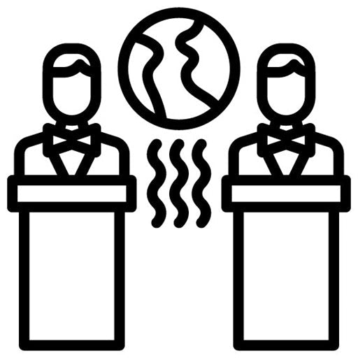 Global Warming Debate Icon