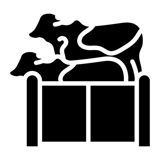 Livestock Farming Glyph Icon