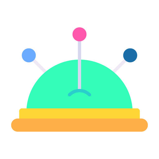 Pin Cushion Flat Icon