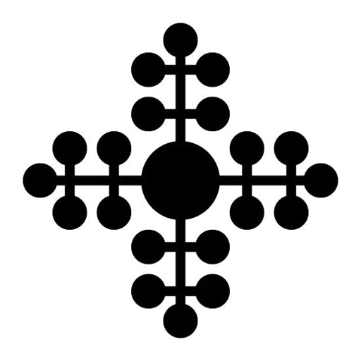 Concept Map Glyph Icon