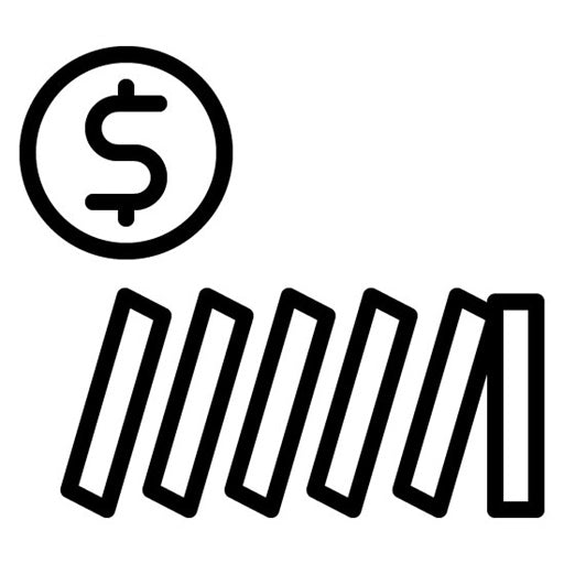 Domino Money Icon