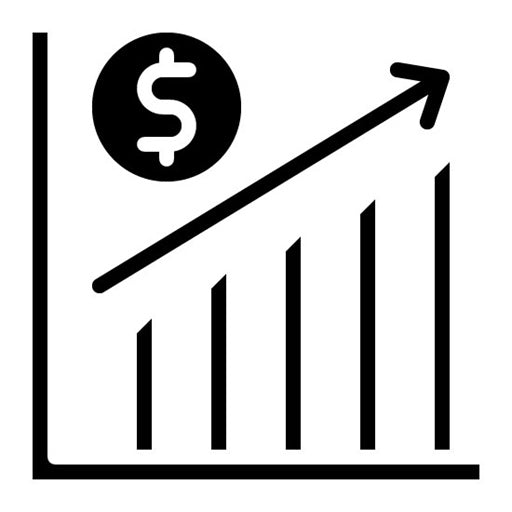 Graph Glyph Icon | Crisis Mangement
