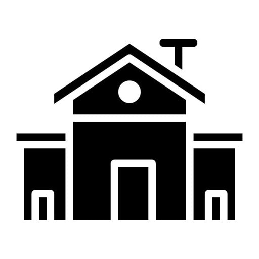 Real Estate Glyph Icon