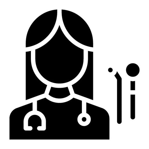 Dentist Nurse Glyph Icon
