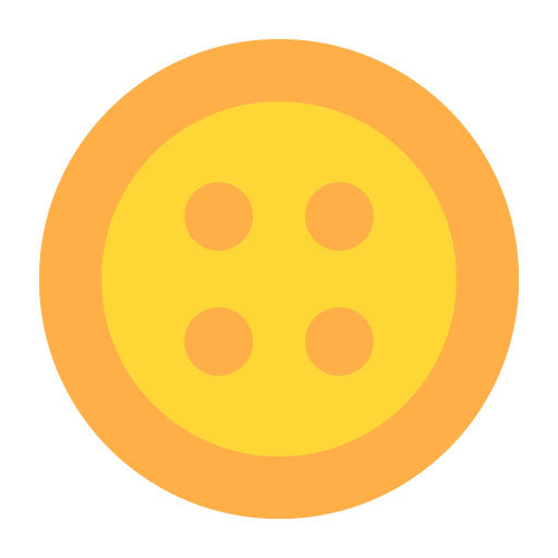 Clothing Button Flat Icon