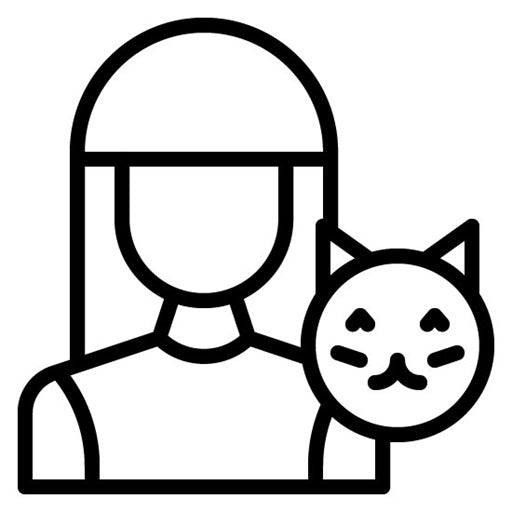 Animal Handler Female Icon | Public Services