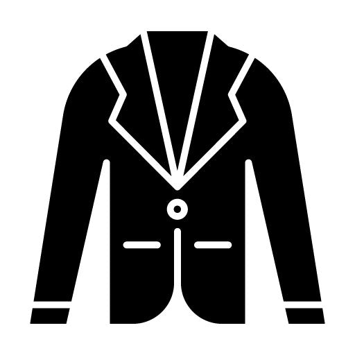 Tuxedo Glyph Icon | Sewing