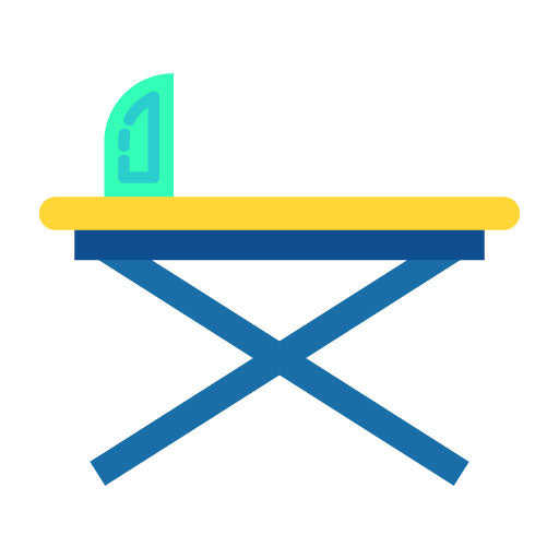 Ironing Board Flat Icon