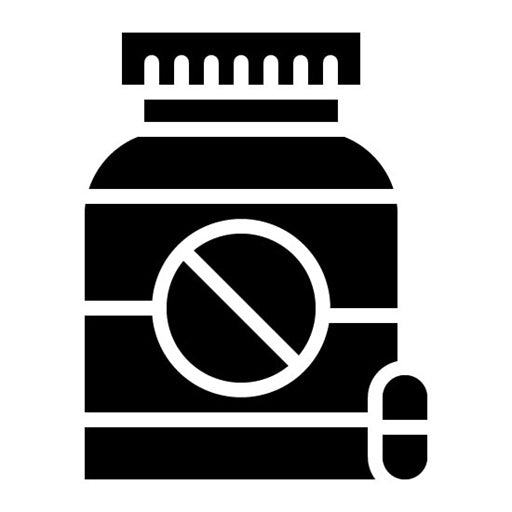 Antidepressants Glyph Icon