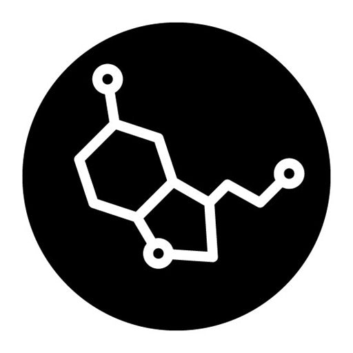 Serotonin Glyph Icon