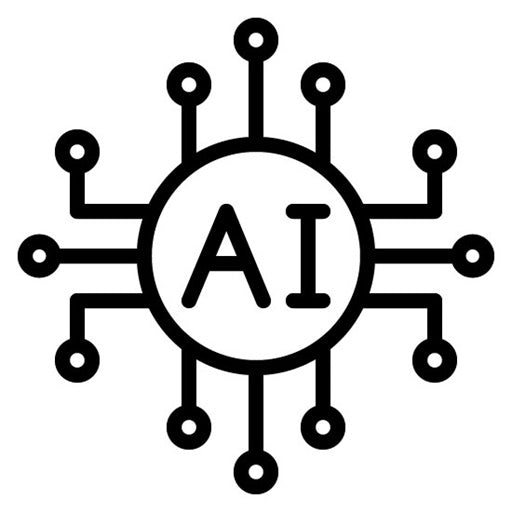 Artificial Intelligence Icon | Cyberpunk