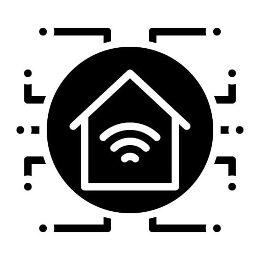 Automated Home Glyph Icon