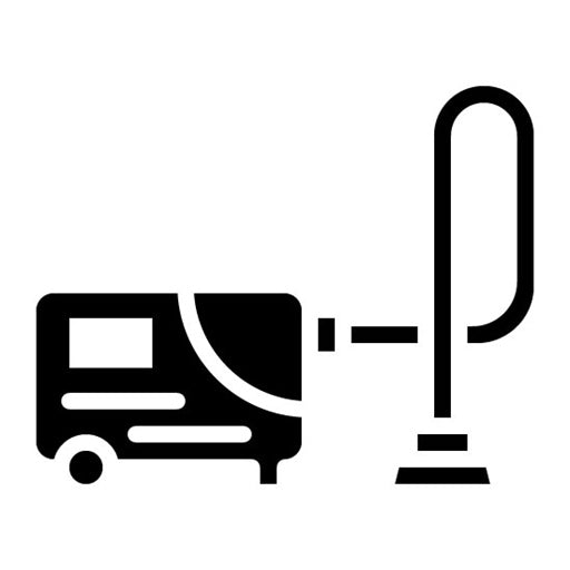 Disinfection Robot Glyph Icon