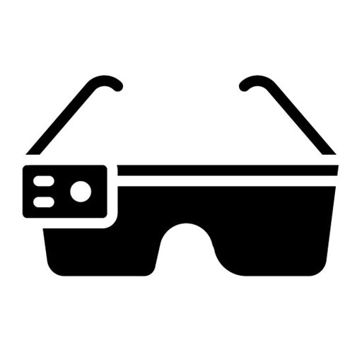 AR Equipment Glyph Icon