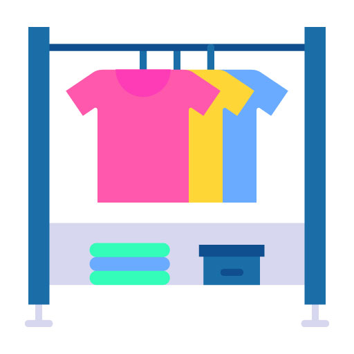 Garment Hanger Flat Icon