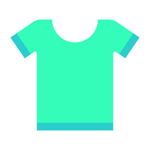 Casual T-Shirt Flat Icon