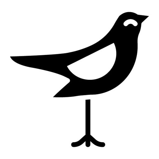 Bird Glyph Icon