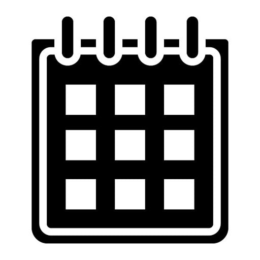 Calendar Glyph Icon | Agriculture