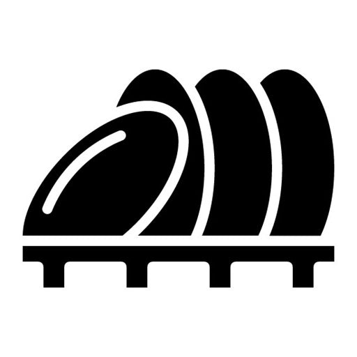 Eggs Glyph Icon