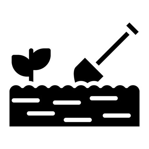Farming Glyph Icon