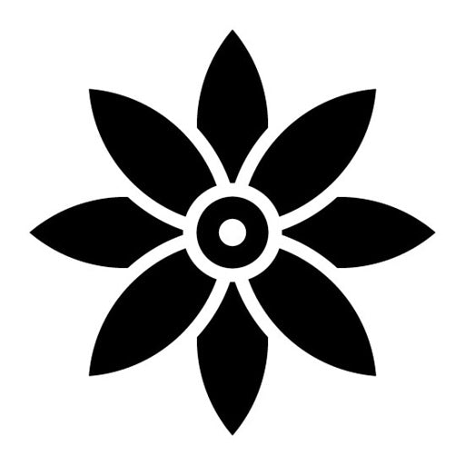 Flower Glyph Icon