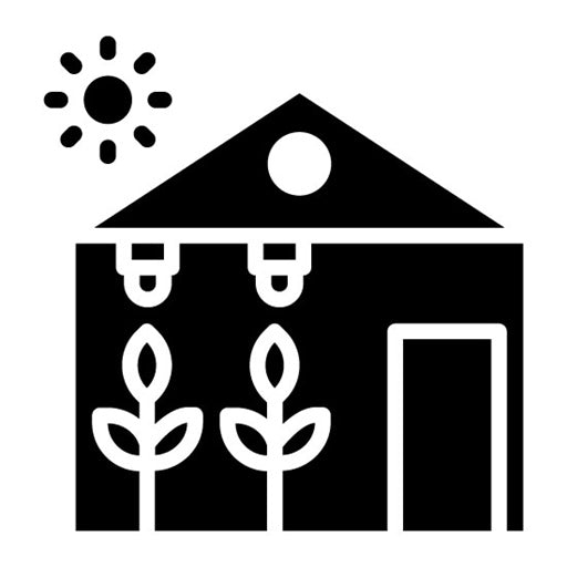 Greenhouse Glyph Icon