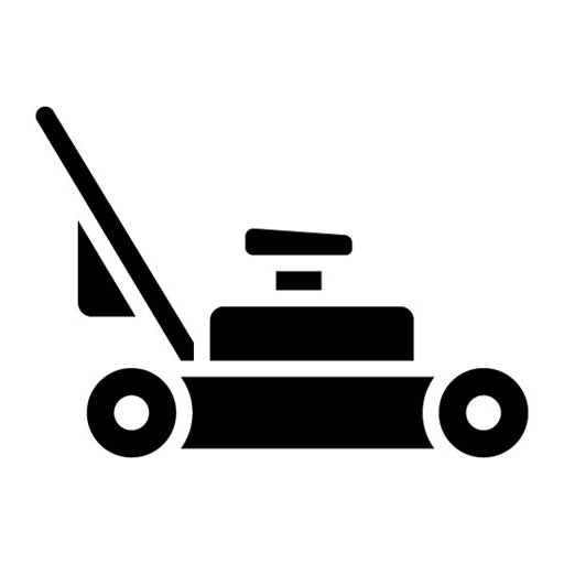 Lawnmover Glyph Icon