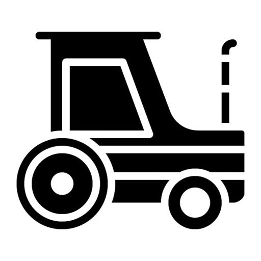 Tractor Glyph Icon