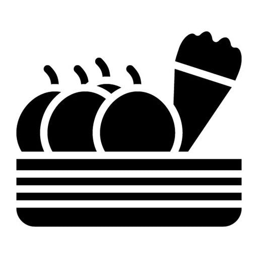 Vegetables Glyph Icon