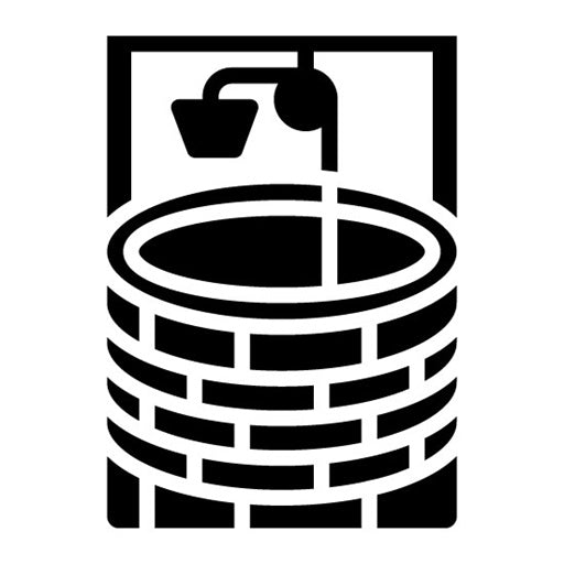 Water Well Glyph Icon