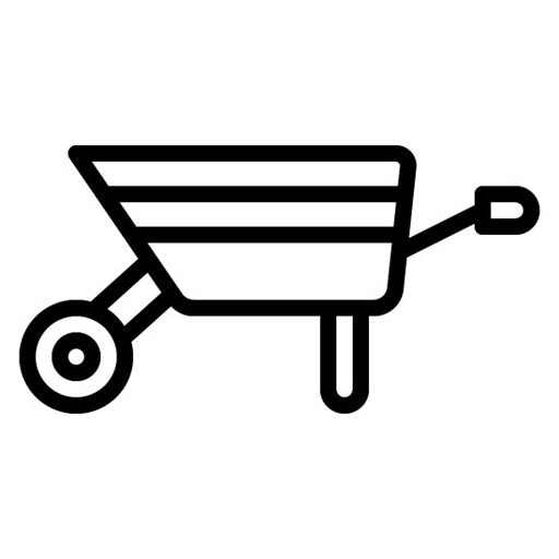 Wheelbarrow Icon