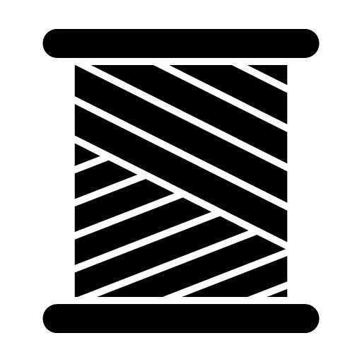 Spool Glyph Icon