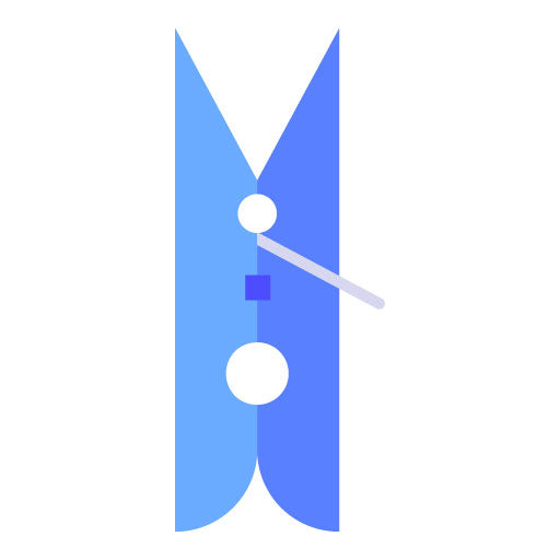 Clothes Pin Flat Icon