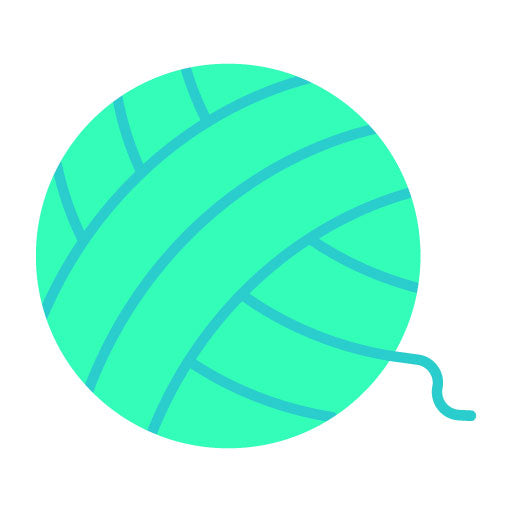 Yarn Ball Flat Icon