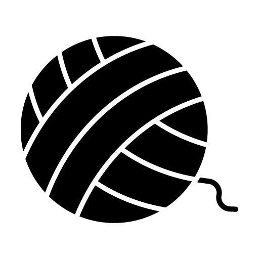 Yarn Ball Glyph Icon | Sewing