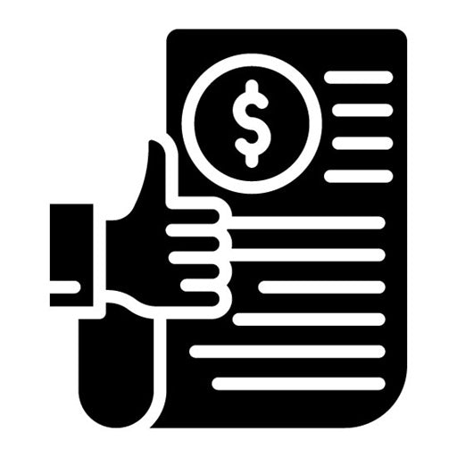 Agreement Like Glyph Icon