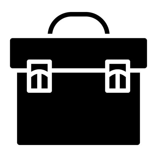 Briefcase Glyph Icon | Documents And Files