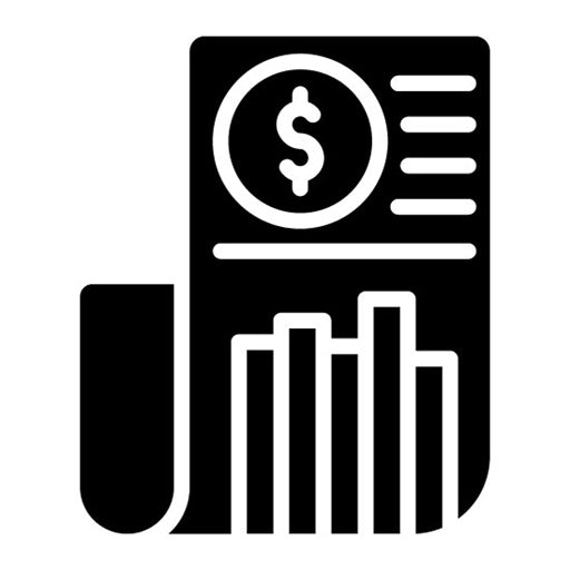 Business Documentation Glyph Icon