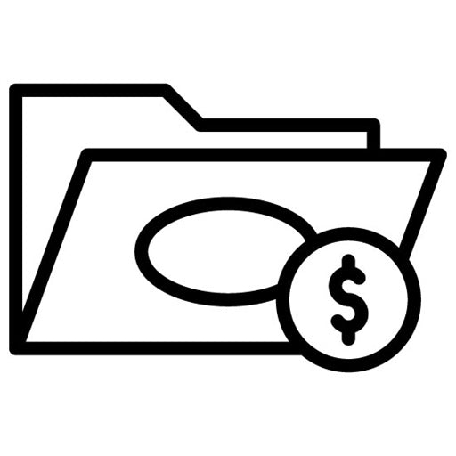 Folder Invoices Icon
