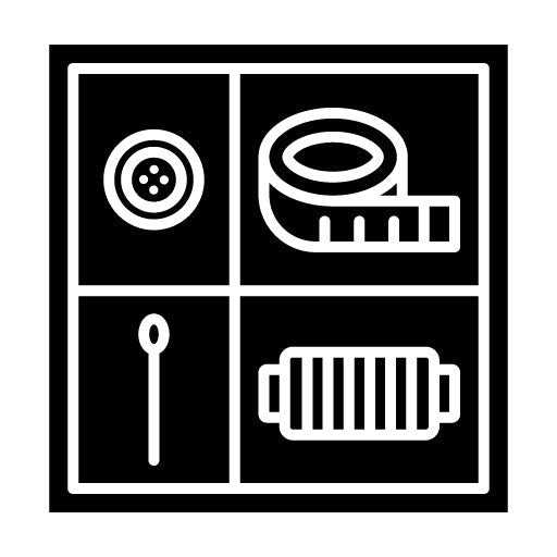 Sewing Box Glyph Icon