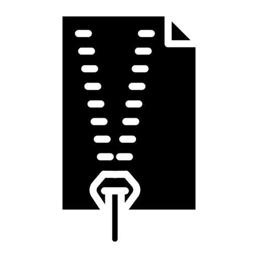 Open Archive Glyph Icon