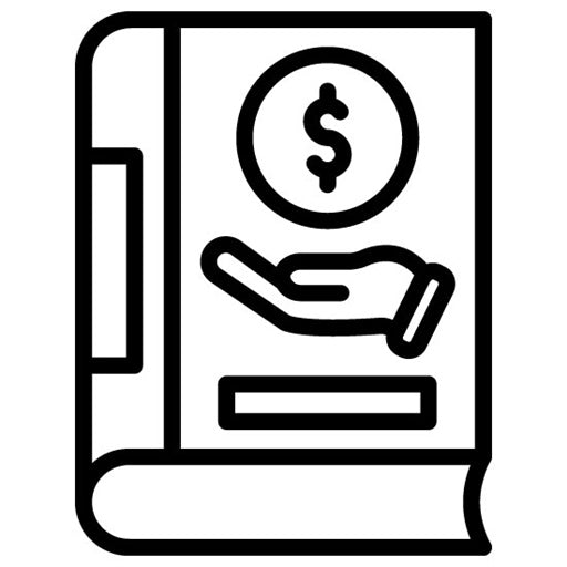 Saving Book Icon