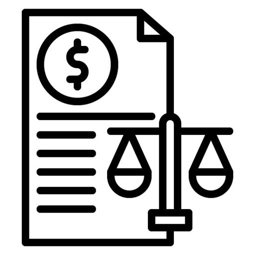 Balance Sheet Icon | Credit And Loan