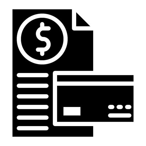 Credit Report Glyph Icon