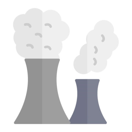 Air Pollution Flat Icon