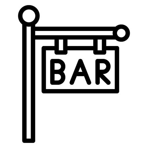 Bar Sign Icon