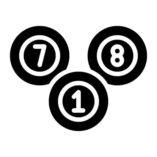 Billard Glyph Icon