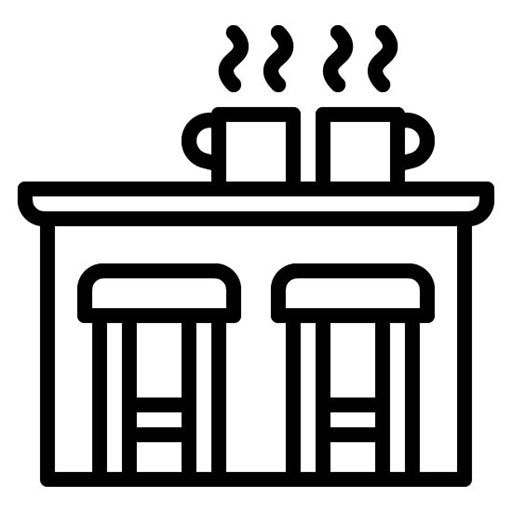 Cafe and Bar Icon