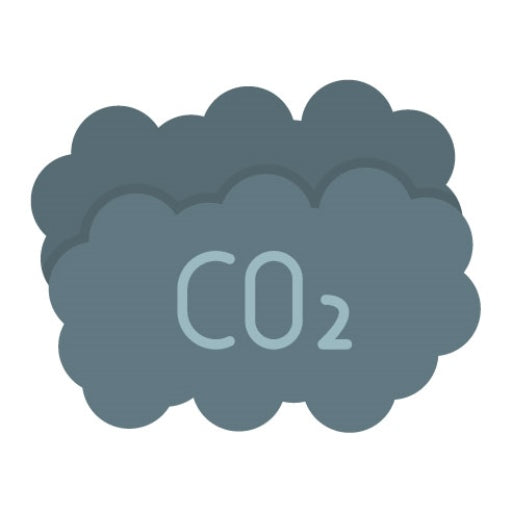 Carbon dioxide Flat Icon